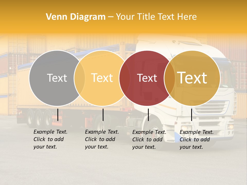 Industrial Shipping Cargo PowerPoint Template