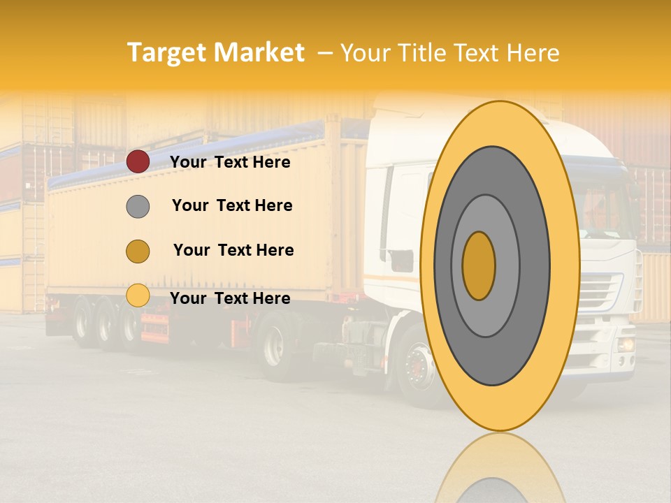 Industrial Shipping Cargo PowerPoint Template