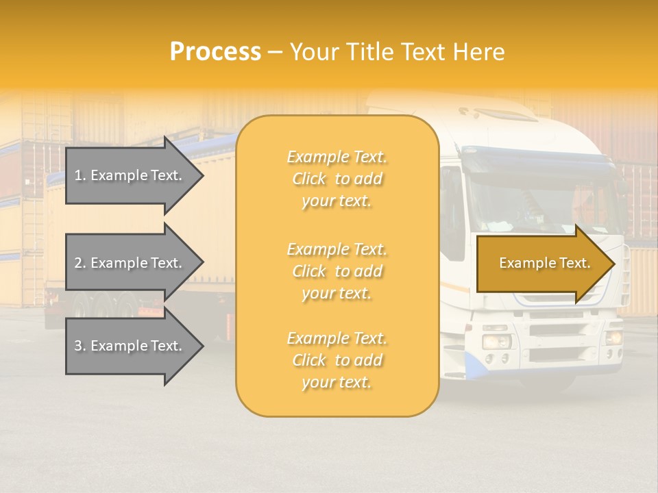 Industrial Shipping Cargo PowerPoint Template