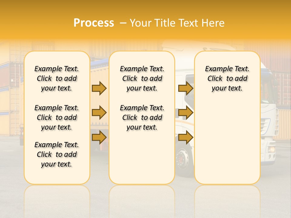 Industrial Shipping Cargo PowerPoint Template