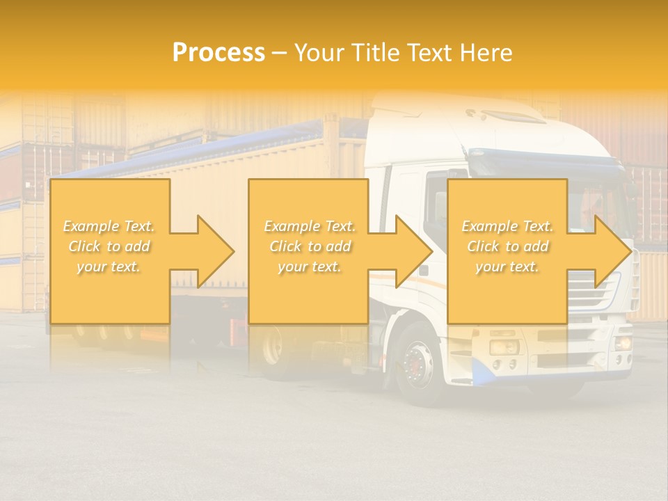 Industrial Shipping Cargo PowerPoint Template