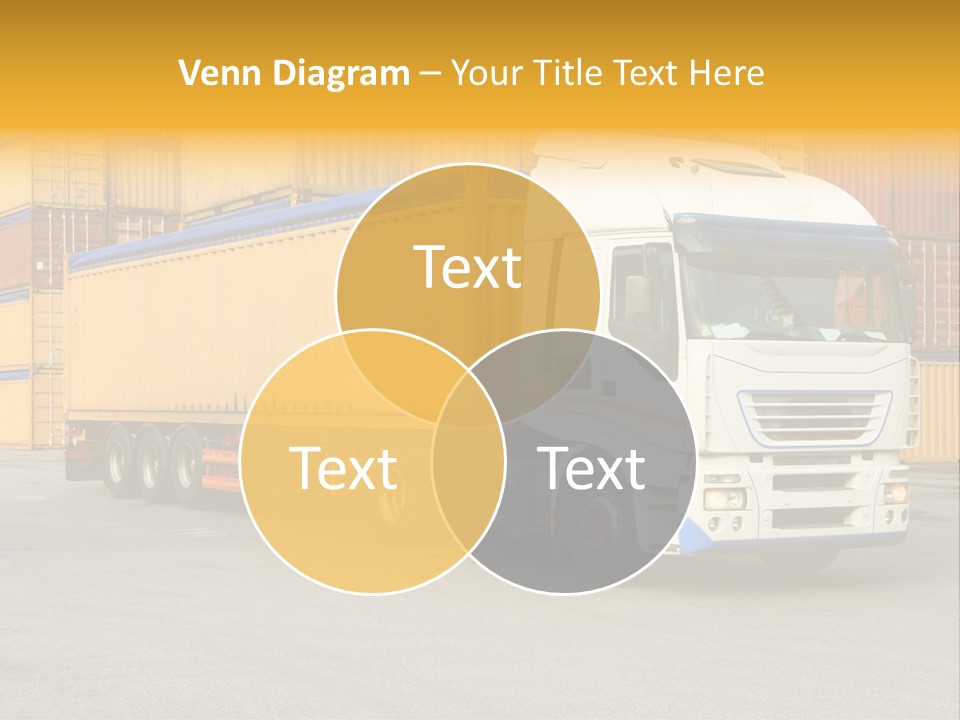 Industrial Shipping Cargo PowerPoint Template