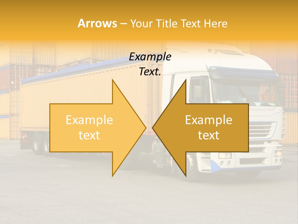 Industrial Shipping Cargo PowerPoint Template