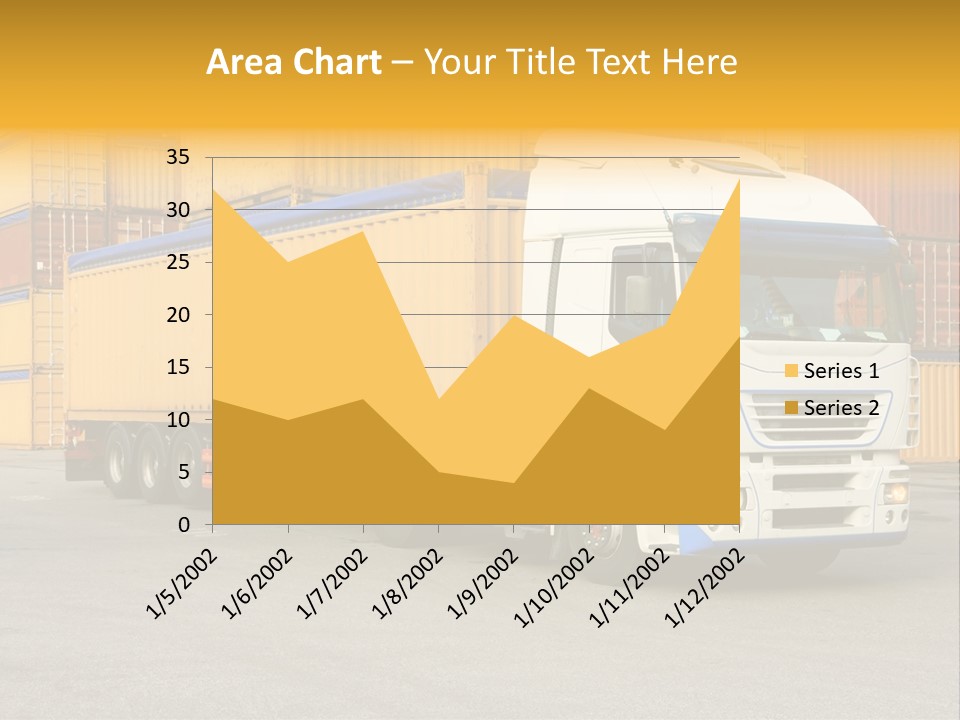 Industrial Shipping Cargo PowerPoint Template