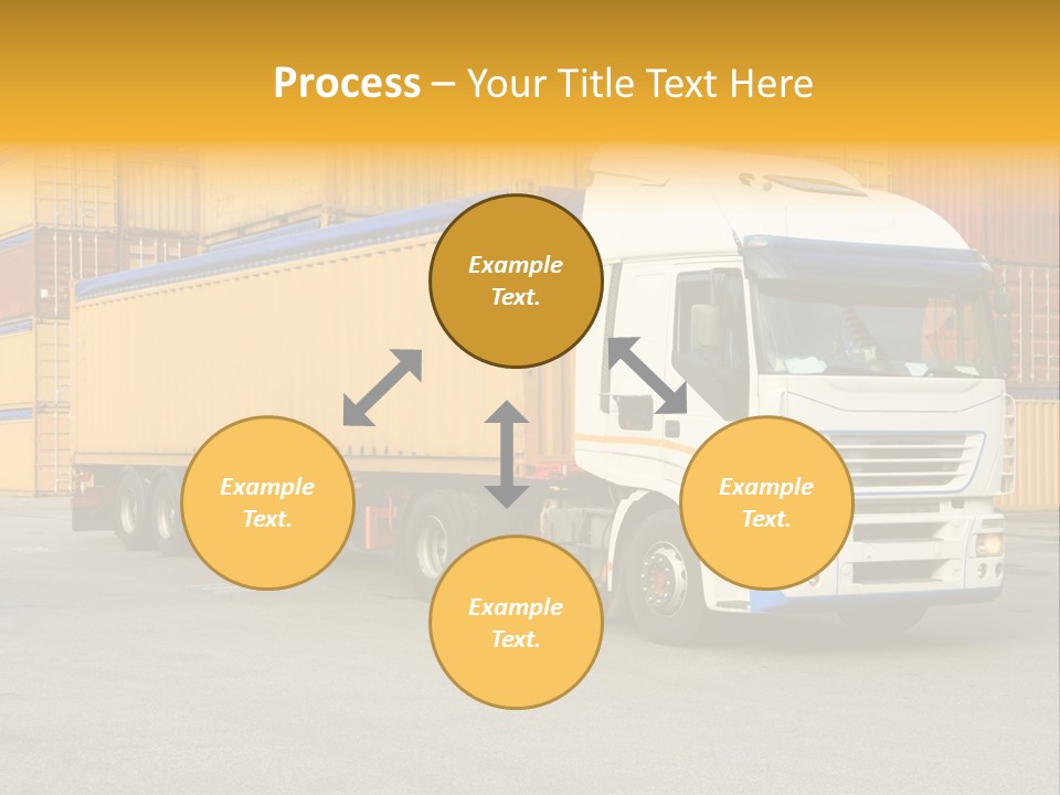 Industrial Shipping Cargo PowerPoint Template