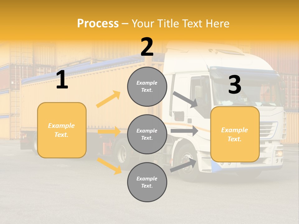 Industrial Shipping Cargo PowerPoint Template
