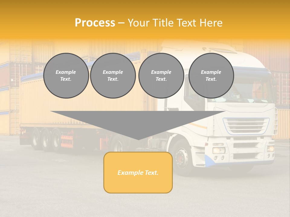 Industrial Shipping Cargo PowerPoint Template