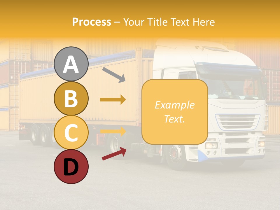 Industrial Shipping Cargo PowerPoint Template