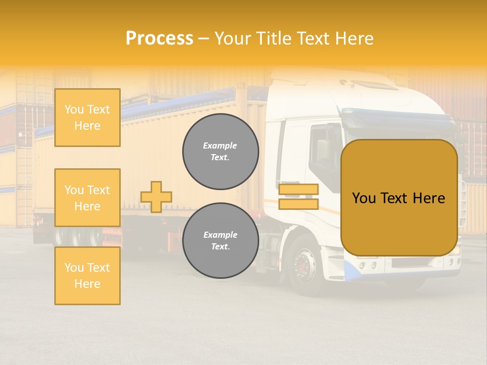 Industrial Shipping Cargo PowerPoint Template