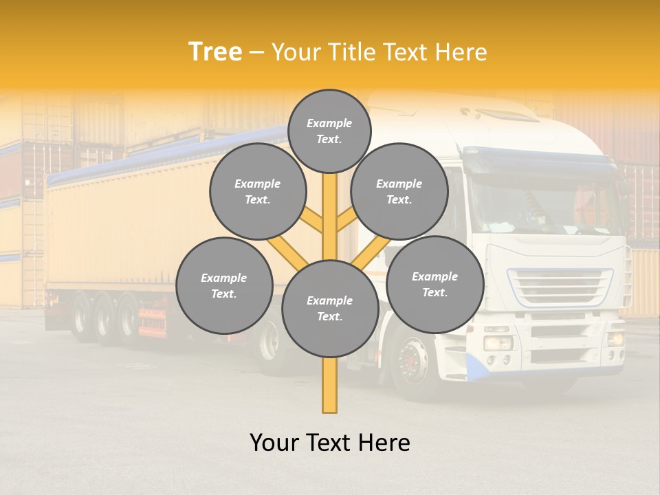 Industrial Shipping Cargo PowerPoint Template