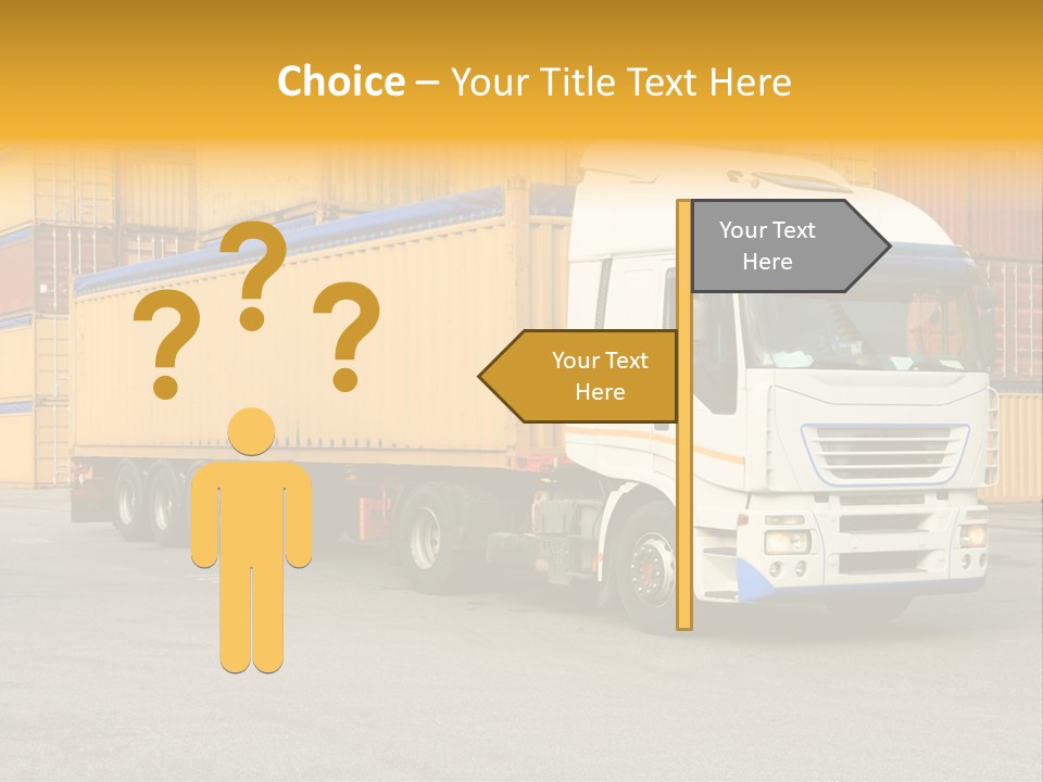 Industrial Shipping Cargo PowerPoint Template