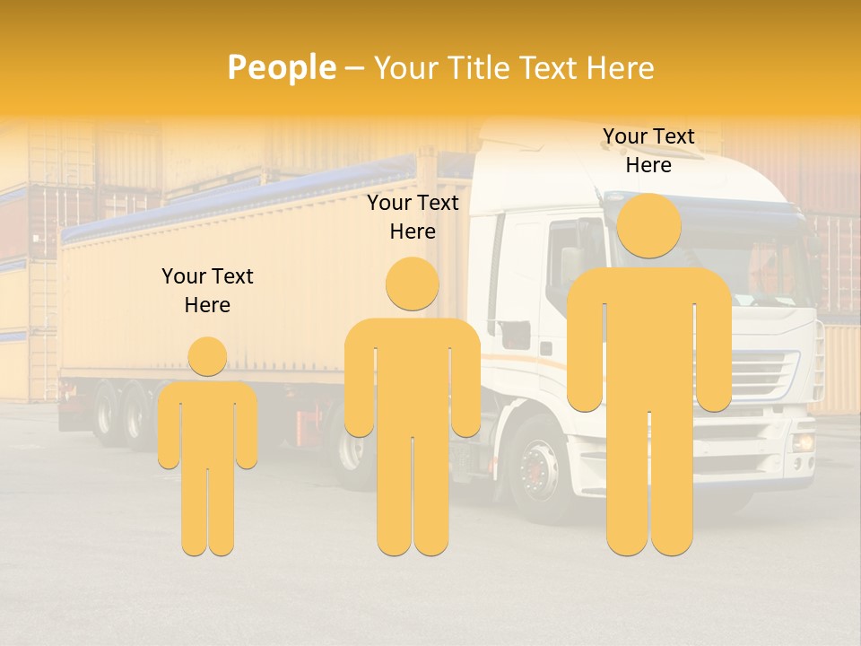 Industrial Shipping Cargo PowerPoint Template