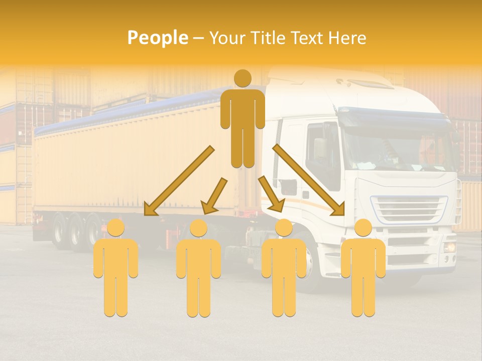 Industrial Shipping Cargo PowerPoint Template