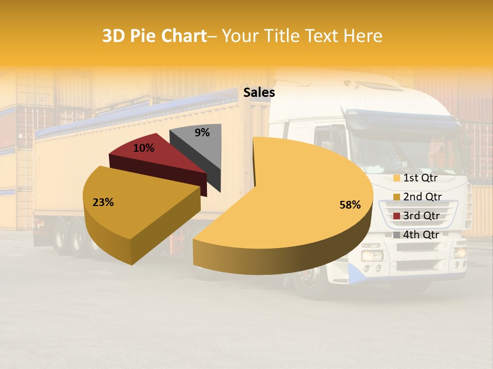 Industrial Shipping Cargo PowerPoint Template