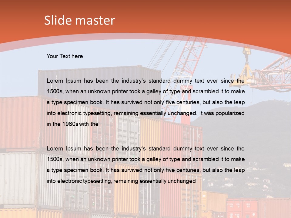 Trade Stacked Italy PowerPoint Template