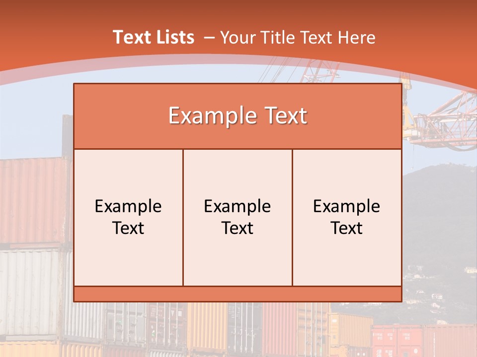 Trade Stacked Italy PowerPoint Template