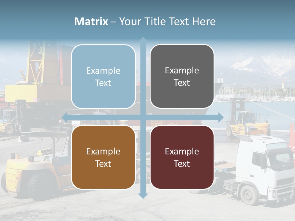 Shipment Import Business PowerPoint Template