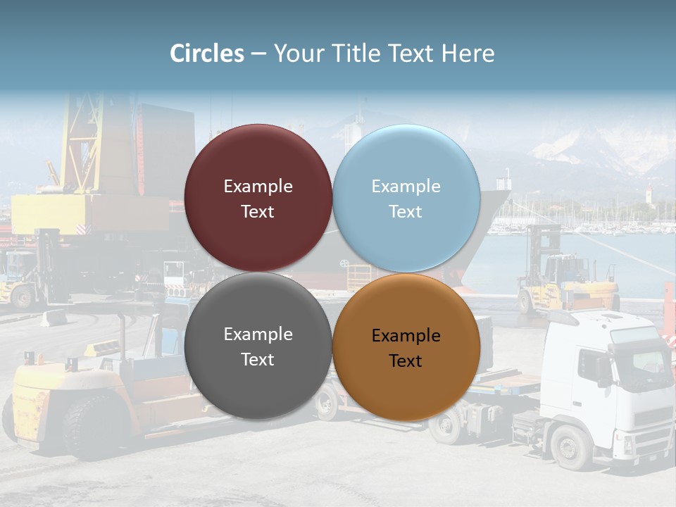 Shipment Import Business PowerPoint Template