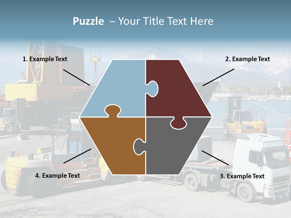 Shipment Import Business PowerPoint Template