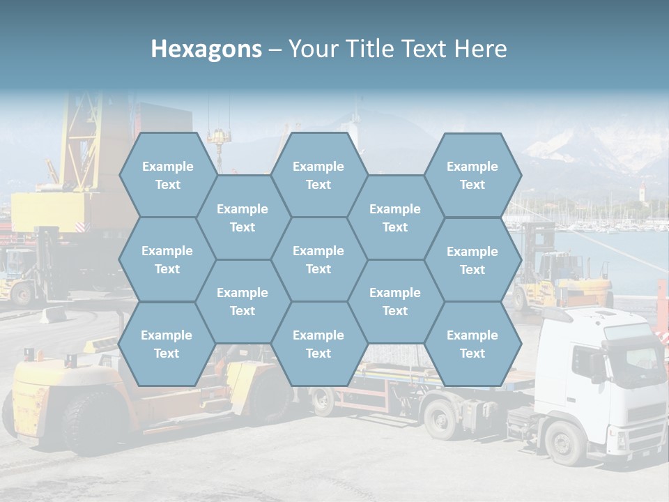 Shipment Import Business PowerPoint Template