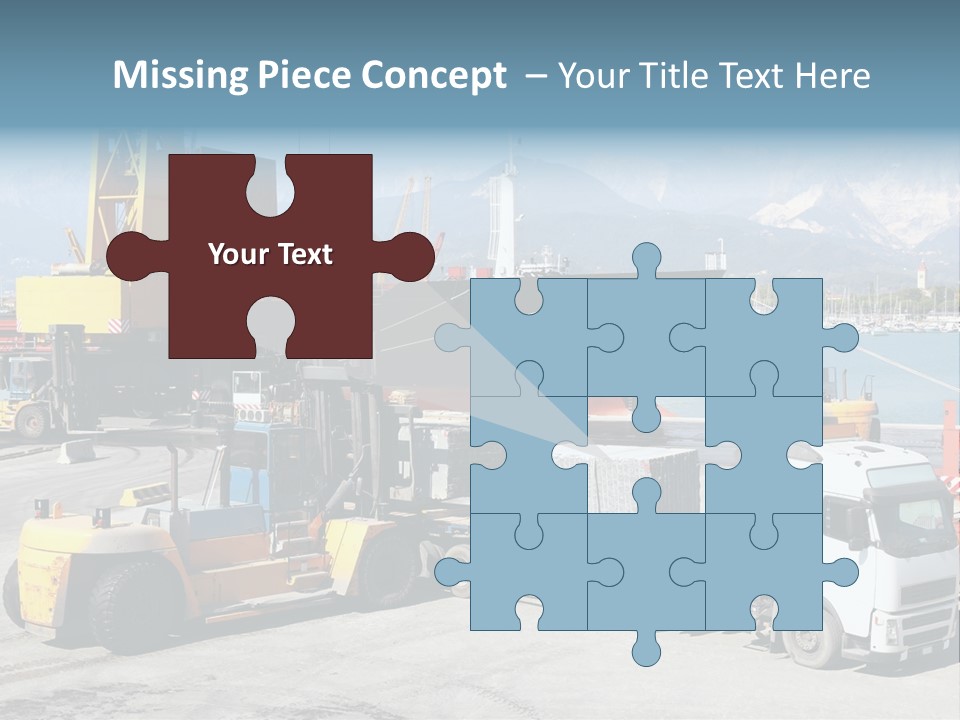 Shipment Import Business PowerPoint Template