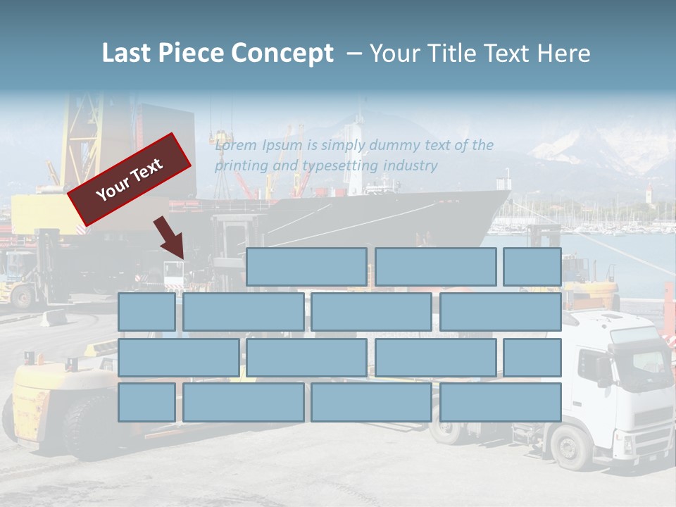 Shipment Import Business PowerPoint Template