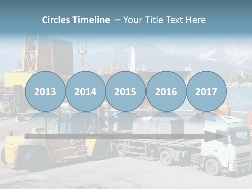 Shipment Import Business PowerPoint Template