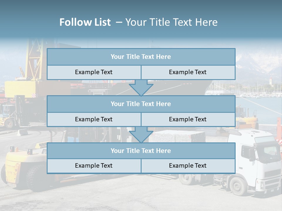 Shipment Import Business PowerPoint Template