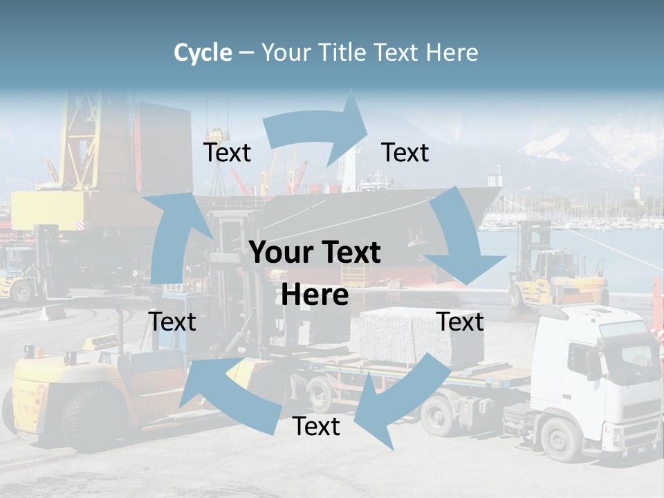 Shipment Import Business PowerPoint Template