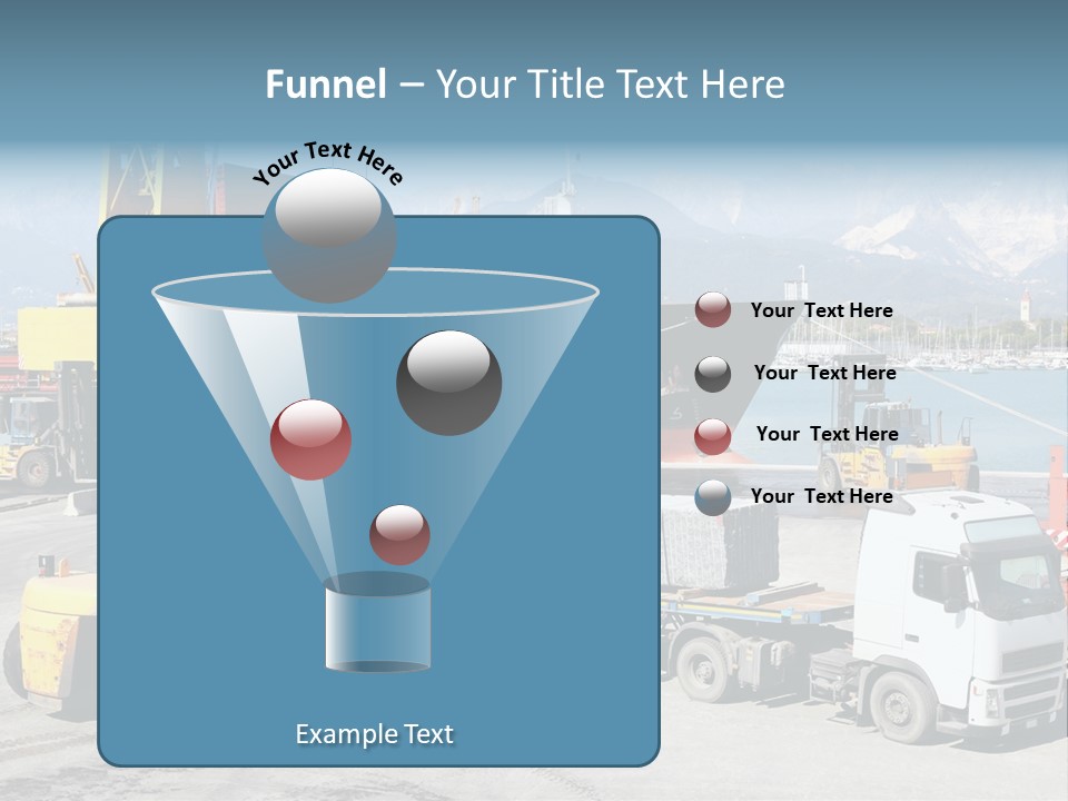 Shipment Import Business PowerPoint Template