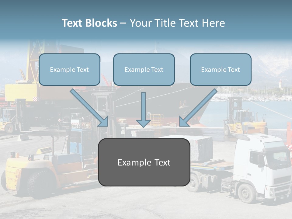Shipment Import Business PowerPoint Template