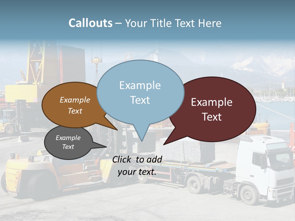 Shipment Import Business PowerPoint Template