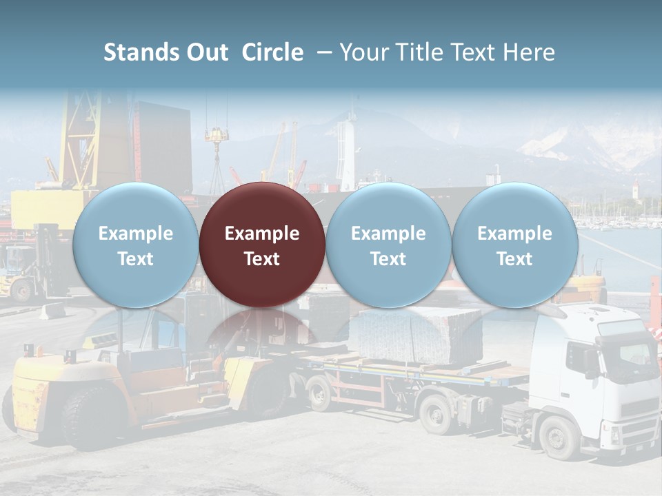 Shipment Import Business PowerPoint Template