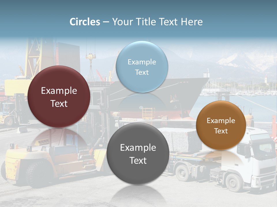 Shipment Import Business PowerPoint Template