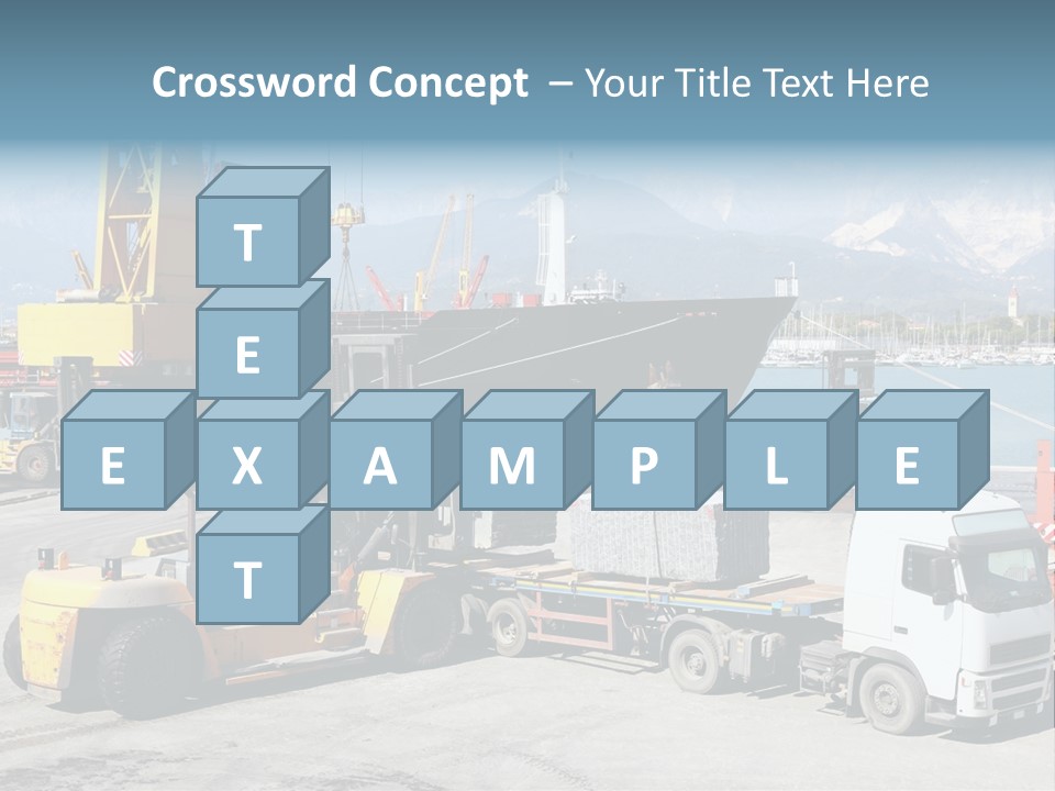 Shipment Import Business PowerPoint Template