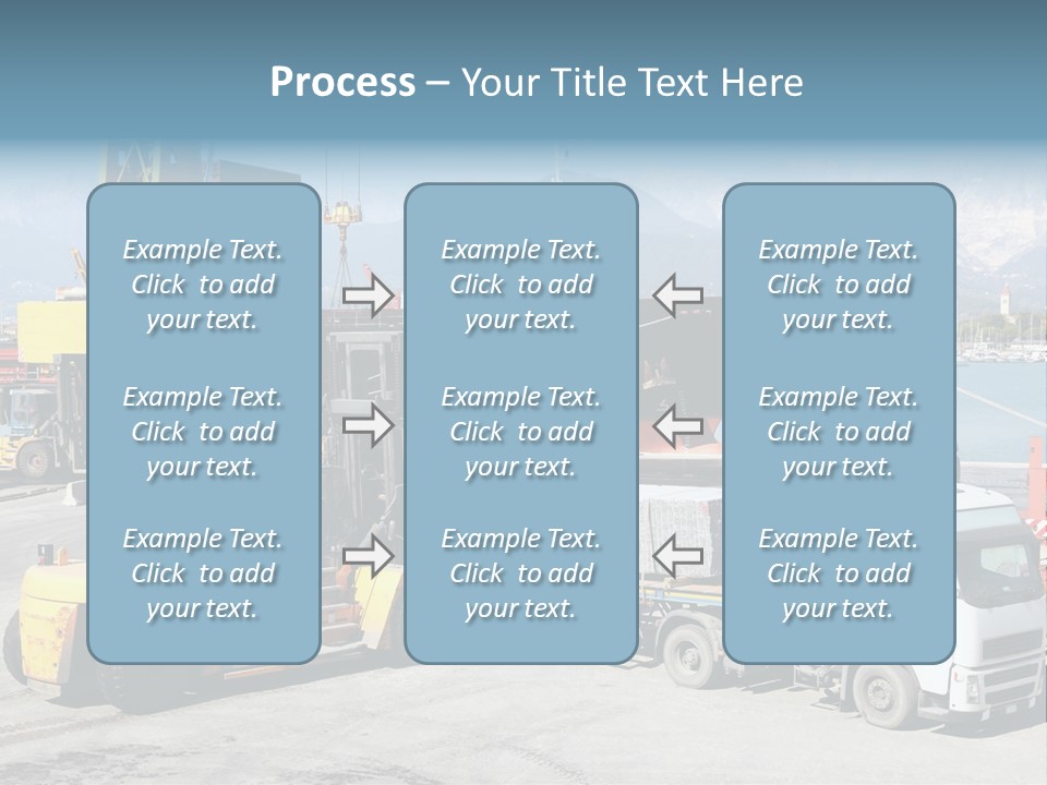 Shipment Import Business PowerPoint Template