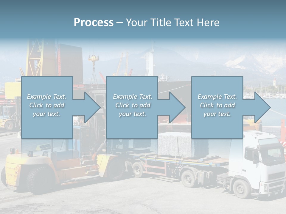 Shipment Import Business PowerPoint Template