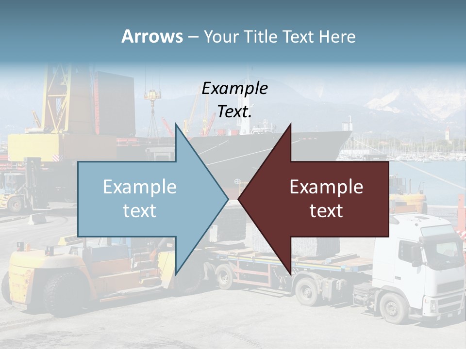 Shipment Import Business PowerPoint Template
