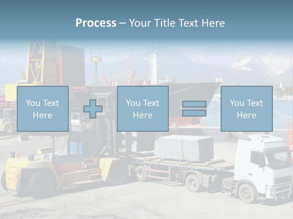 Shipment Import Business PowerPoint Template