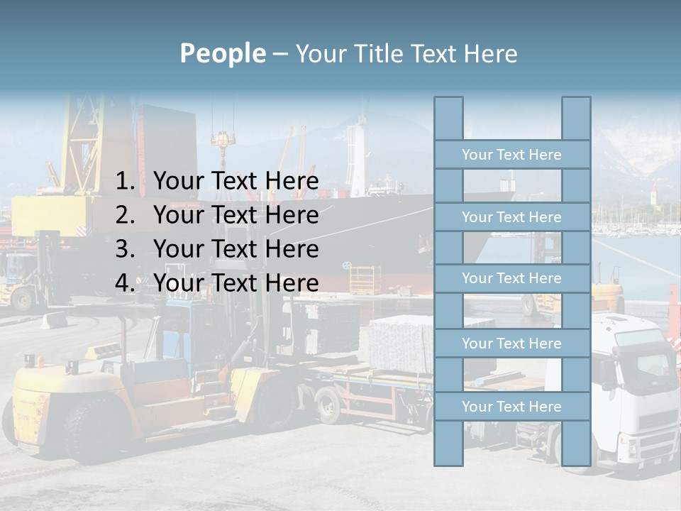 Shipment Import Business PowerPoint Template