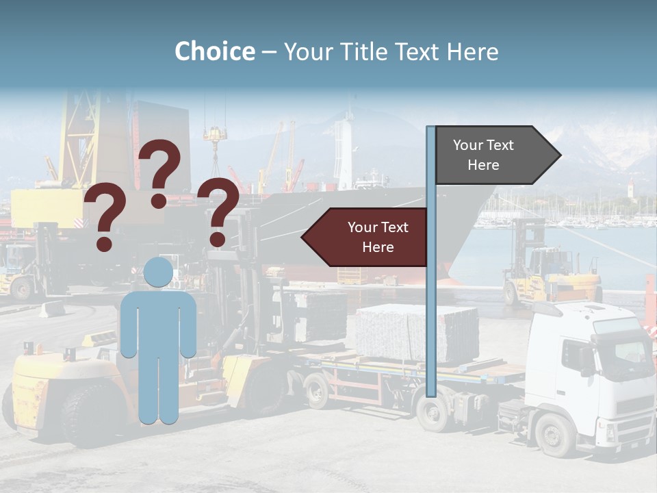Shipment Import Business PowerPoint Template