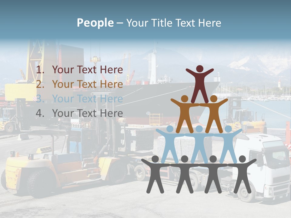 Shipment Import Business PowerPoint Template