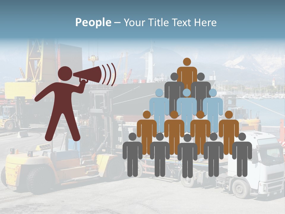 Shipment Import Business PowerPoint Template