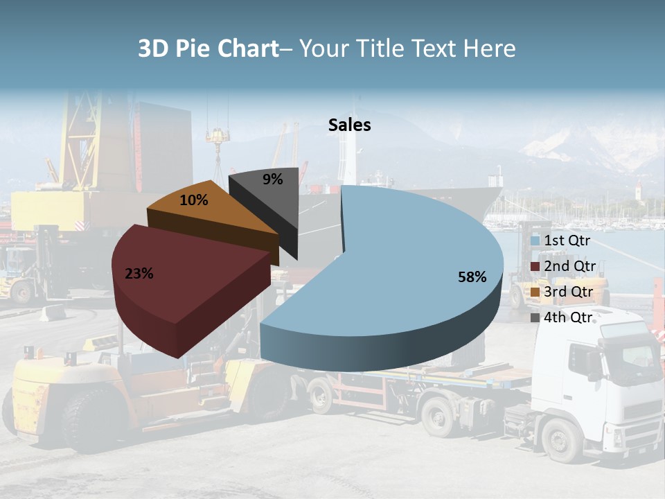 Shipment Import Business PowerPoint Template