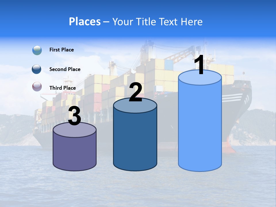 Boat Industry Freight PowerPoint Template