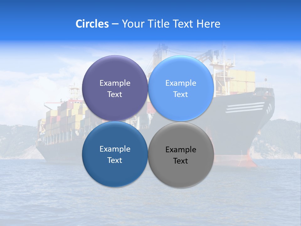 Boat Industry Freight PowerPoint Template
