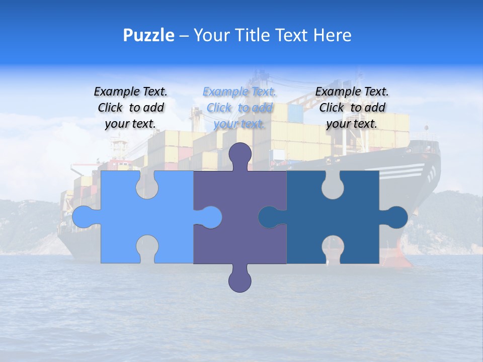 Boat Industry Freight PowerPoint Template