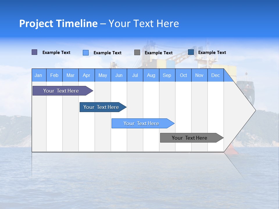 Boat Industry Freight PowerPoint Template