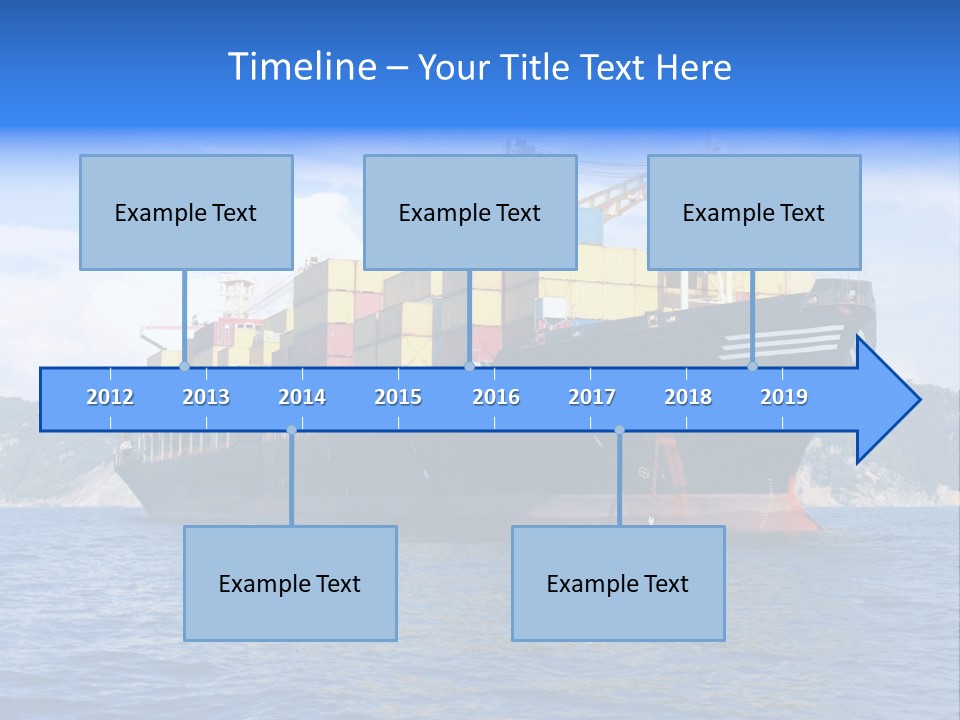 Boat Industry Freight PowerPoint Template