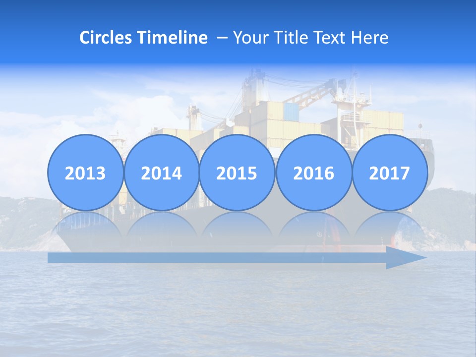 Boat Industry Freight PowerPoint Template